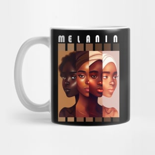 Melanin Shades Women Afrocentric Black Pride Mug
